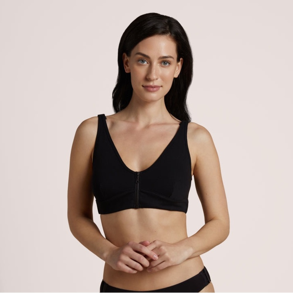 Slick Chick Wireless  zip front bra - Picture 5 of 5